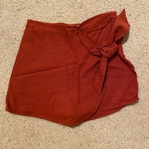 Wrap front Skort